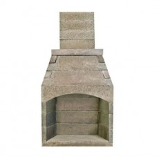 FireRock Conventional 42 inch Masonry Fireplace 